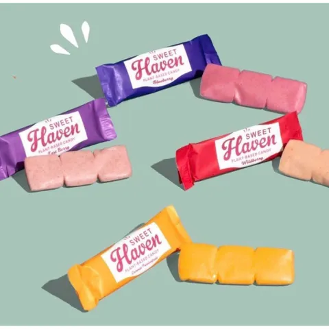 Kẹo Dẻo Trái Cây Sweet Haven 800g - Hỗn Hợp Vị Xoài, Mâm Xôi và Berry Tự Nhiên Nguyên Chất Mỹ - Món Ngọt Thích Hợp Cho Mọi Lứa Tuổi
