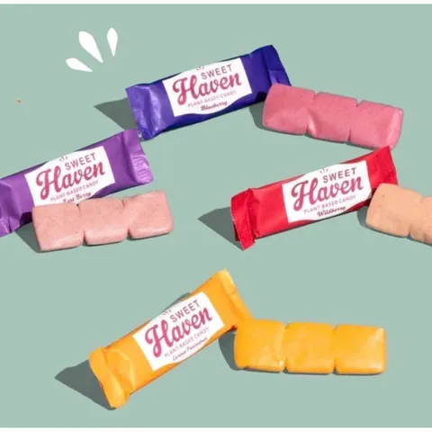 Kẹo Dẻo Trái Cây Sweet Haven 800g - Hỗn Hợp Vị Xoài, Mâm Xôi và Berry Tự Nhiên Nguyên Chất Mỹ - Món Ngọt Thích Hợp Cho Mọi Lứa Tuổi