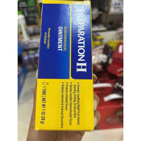 Kem Preparation H - Ointment Chống Trĩ Chính Hãng Mỹ, Chăm Sóc Da Hiệu Quả Cho Người Lớn