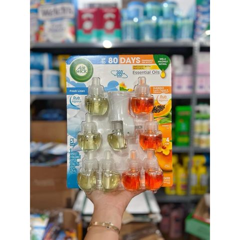 🌸🌸Bộ Khuếch Tán Tinh Dầu Bằng Điện Airwick 𝟏𝟎 Món của Mỹ🇺🇸🇺🇸🇺🇸