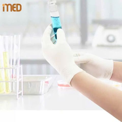 Găng Tay Y Tế Latex VGlove – Có Bột / Không Bột – Hộp 100 Cái Tiêu Chuẩn Y Khoa