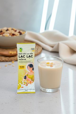 Ngũ Cốc Lợi Sữa Lạc Lạc Premium -  Tăng Tiết Sữa, Cung Cấp Dinh Dưỡng Tự Nhiên Cho Mẹ Sau Sinh