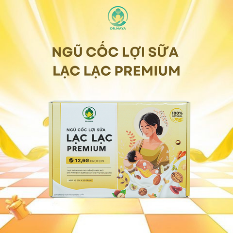 Ngũ Cốc Lợi Sữa Lạc Lạc Premium -  Tăng Tiết Sữa, Cung Cấp Dinh Dưỡng Tự Nhiên Cho Mẹ Sau Sinh