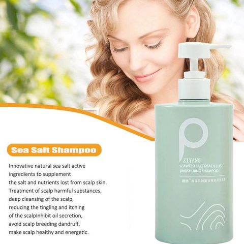 Dầu gội đầu loại bỏ mạt mụn sảng khoái kiềm dầu 500ml cải thiện tóc hư tổn dầu gội giảm ngứa/Shampoo