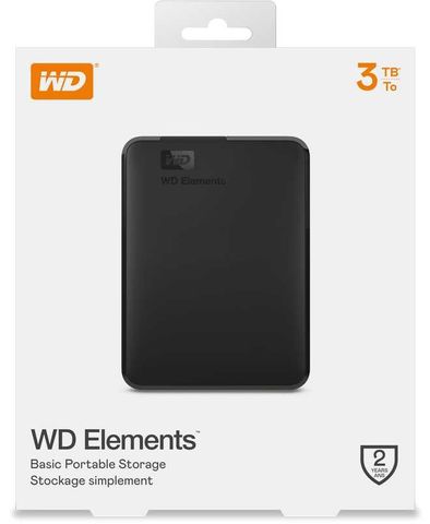 Ổ Cứng Di Động HDD 2.5 inch WD Elements Portable 2TB/3TB/4TB USB 3.0 Kèm Bao Chống Sốc Đa Năng trôi bảo hành 100% Chính Hãng 251675