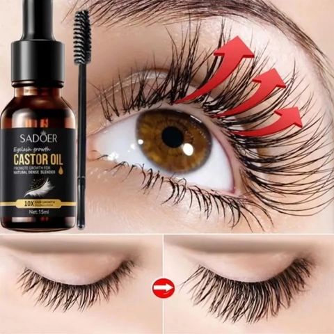 15ml Tinh Chất Mọc Mi kích mọc râu lông mi Tinh Dầu Dưỡng Lông Mi Giúp Mọc Dài Dày