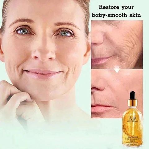 Ginseng Serum Nhân Sâm Hàn Quốc Dưỡng Trắng & Chốngg Lãoo Hóaa - Cấp Ẩm Sâu, Phục Hồi Da Sáng Mịn Không Tì Vết