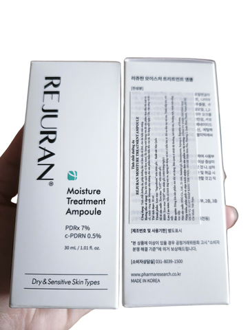 Tinh chất cấp ẩm Rejuran Moisture Treatment Ampoule 30ml– Giải pháp dưỡng ẩm chuyên sâu, phục hồi và làm dịu da 