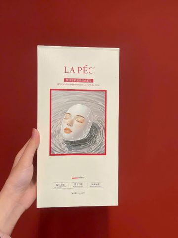 Mặt nạ thạch Collagen Lapec – Dưỡng ẩm phục hồi chuyên sâu & săn chắc da (hộp 6 miếng)