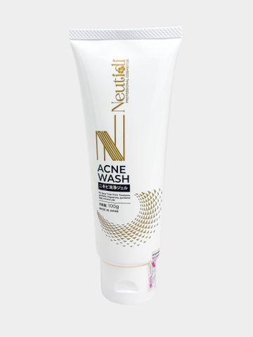 Sữa Rửa Mặt Neutidi Acne Wash 100gr - Giảm Mụn, Sạch Da Dầu, Chứa 1,5% Axit Salicylic - Chăm Sóc Da Hiệu Quả cho Da Dầu Mụn