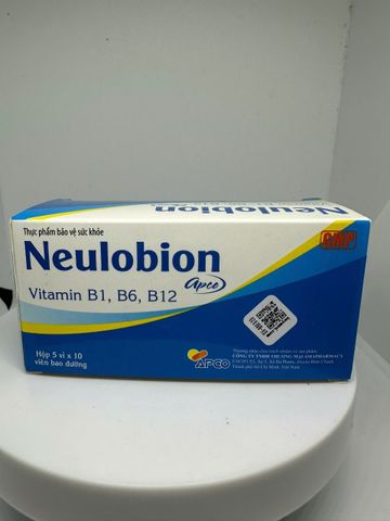 Viên uống bổ sung vitamin B1,B6,B12 Neulobion( hộp 5 vỉ *10 viên bao đường) apco