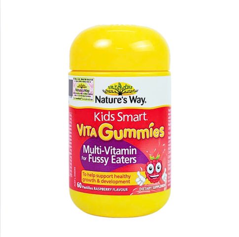 Kẹo Dẻo Bổ Sung Vitamin Nature's Way Kids Smart Vita Gummies (60 Viên)