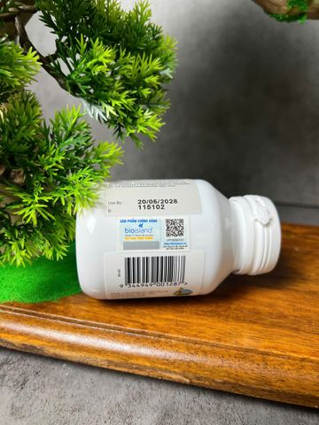 Viên Uống Bio Island Lysine Step Up cho Trẻ Em (60 Viên)