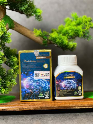 Viên uống Vitatree Maxi Ginkgo 9500mg (60 viên)