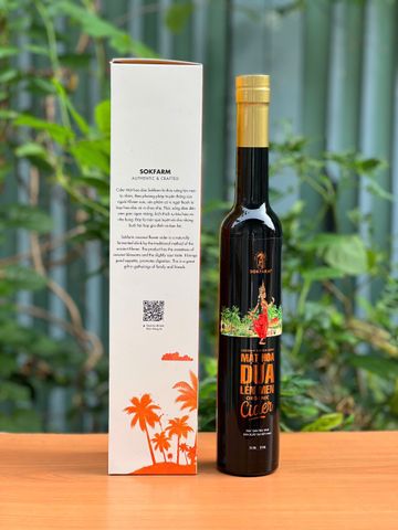 Nước Uống Lên Men Mật Hoa Dừa Hữu Cơ Sokfarm 375ml 