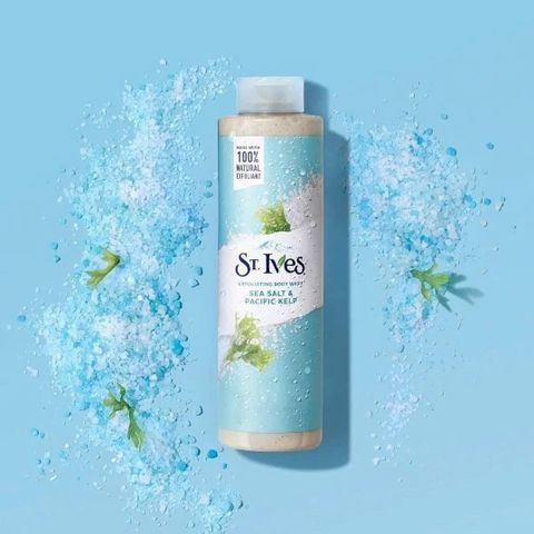Sữa Tắm St.Ives Muối Biển 650ml - Sạch Sâu, Thư Giãn Da, Trải Nghiệm Spa Tại Nhà, Dưỡng Ẩm Tốt