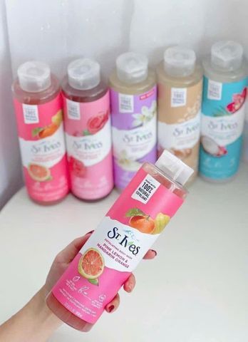 Sữa Tắm St.Ives Chanh Đào 650ml - Dưỡng Ẩm, Làm Sáng Da, Tươi Mát, Sản Phẩm Mới, Dành Cho Da Khỏe Mạnh