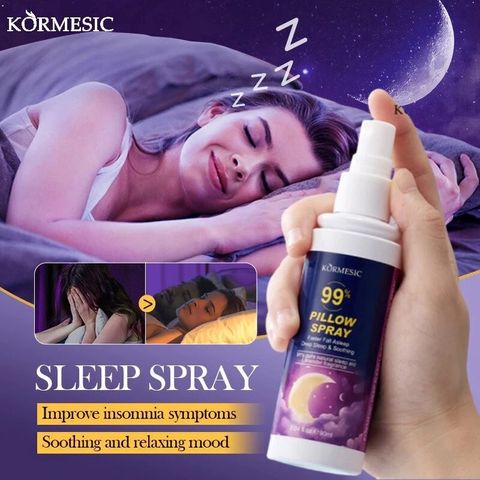 Chai Xịt uống Melatonin hỗ trợ giấc ngủ ngon Pillow Spray（90ML)Super Strength Hỗ Trợ Điều Hòa Giấc Ngủ