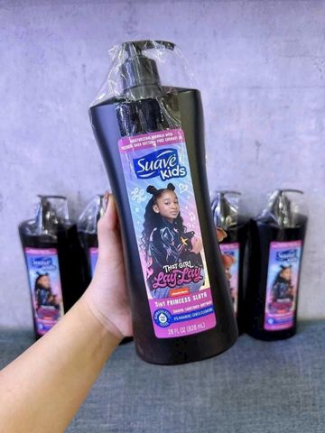 Sữa Tắm Suave Kids Lay Lay 828ml - Dịu Nhẹ Cho Bé Gái, Hương Thơm Dễ Chịu, Chăm Sóc Da Nhạy Cảm
