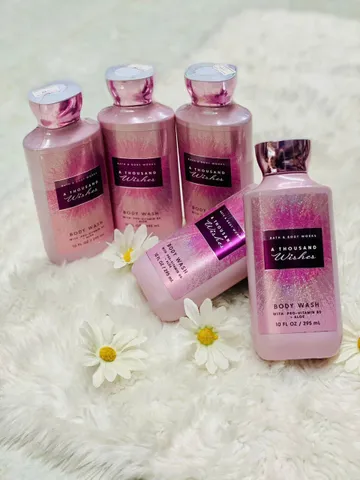 Gel Sữa Tắm Bath & Body Works A Thousand Wishes 295ml - Hương Ngọt Ấm, Thơm Lâu, Dưỡng Da Mềm Mại