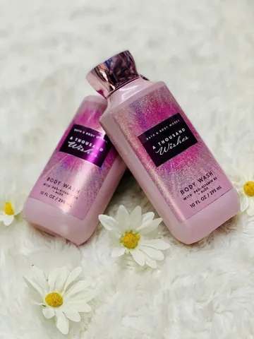 Gel Sữa Tắm Bath & Body Works A Thousand Wishes 295ml - Hương Ngọt Ấm, Thơm Lâu, Dưỡng Da Mềm Mại