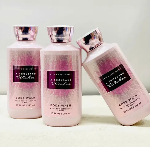 Gel Sữa Tắm Bath & Body Works A Thousand Wishes 295ml - Hương Ngọt Ấm, Thơm Lâu, Dưỡng Da Mềm Mại