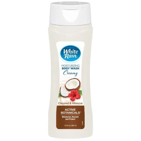 Sữa Tắm Dưỡng Ẩm White Rain Hương Dừa 354ml - Thơm Ngon, Mềm Da, Dưỡng Da Hiệu Quả, Chăm Sóc Da Hàng Ngày