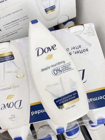 Sữa Tắm Dove Deeply Nourishing 750ml – dưỡng ẩm, mềm da