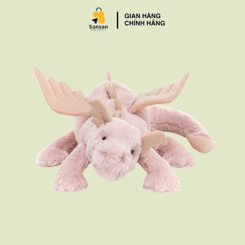 Rồng bông Jellycat Rose Dragon size Huge - Mỹ