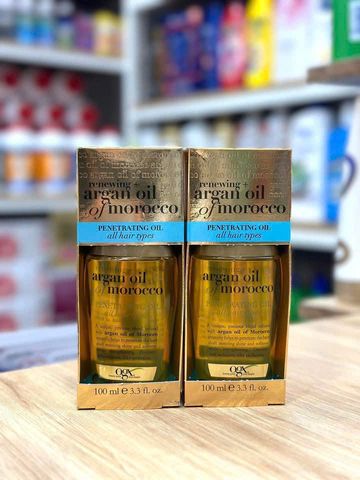 Tinh Dầu Dưỡng Tóc Renewing + Argan Oil Of Morocco 100ml - Dưỡng Mềm Tóc, Tăng Độ Bóng Mượt Cho Mọi Loại Tóc
