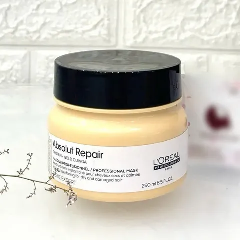 Kem Ủ Tóc Loreal Absolut Repair 500ml – phục hồi hư tổn, cấp ẩm chuyên sâu
