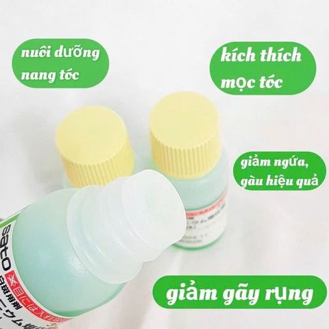 Tinh Chất Mọc Tóc Sato Nhật Bản 30ml - Kích Thích Mọc Tóc Và Giảm Rụng Tóc Hiệu Quả Cho Tóc Khỏe Mạnh