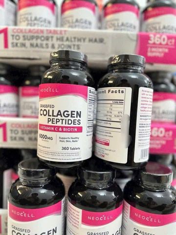Viên uống Neocell Super Collagen + Vitamin C & Biotin 360 viên