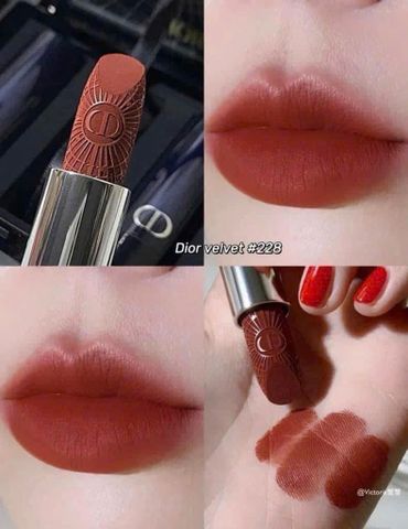 Son Dior 228 Velvet Baby Look - Màu Tự Nhiên, Mềm Mịn Chất Lì Cao Cấp - Sản Phẩm Trang Điểm Chính Hãng
