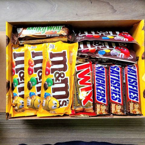 Bánh kẹo Socola M&M Mars Variety Pack 30 thanh 1.52kg - Hương vị ngọt ngào, đa dạng cho tín đồ chocolate