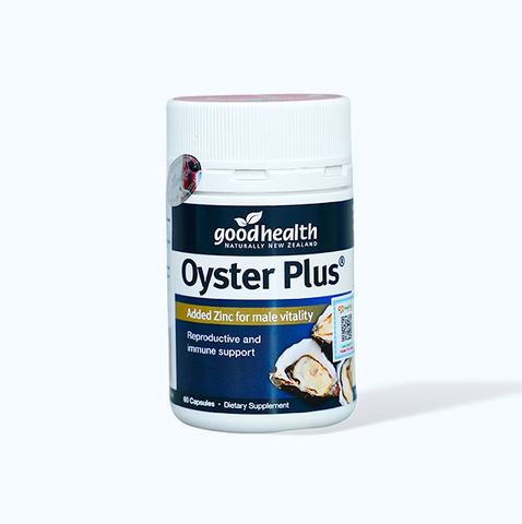 Tinh Chất Hàu Oyster Plus Goodhealth - Hỗ Trợ Đề Kháng Nam Giới (60 Viên) - Nhập Khẩu Chính Ngạch Úc