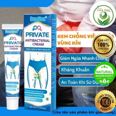 Kem Bôi Ngứa Vùng Kín Nam, Ngứa do Nấm Da, Mụn vùng kín Sùi Mào Gà, thành phần thảoo dượcc 100%-Giá Sốc-Herbal Cream_S