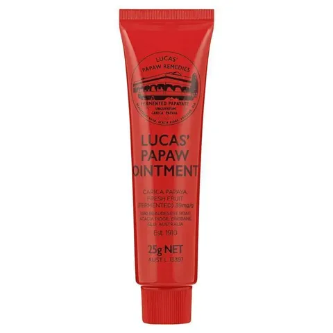 Lucas’ Papaw Ointment - Kem Đu Đủ Đa Năng 25g - Dưỡng Ẩm Môi, Chống Nẻ, Hỗ Trợ Bỏng Nhẹ, dùng Cho Trẻ Nhỏ