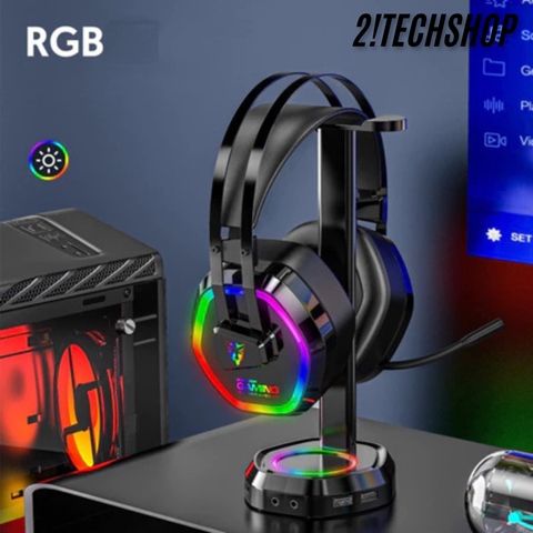 Tai Nghe Chụp Tai Có Dây Gaming G608 - Có Mic, Công Nghệ Lọc Âm Giảm Tiếng Ồn Làm Nhiễu, Laptop/PC.