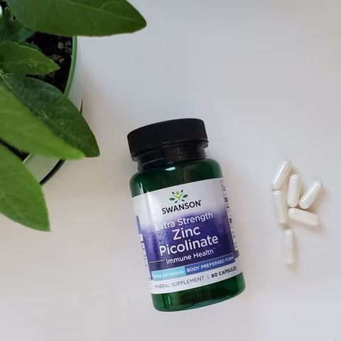 KHÔNG THUẦN CHAY - Viên uống kẽm Picolinate, 50MG, 60 viên nang