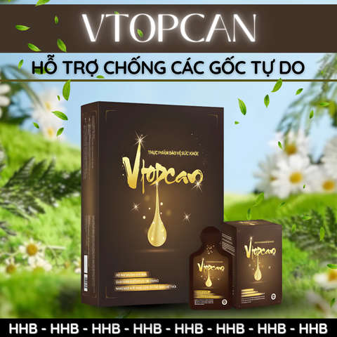 Vtopcan 4 hộp nhỏ - Thực phẩm hỗ trợ chống oxy hóa