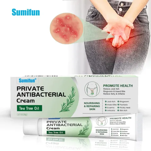 Kem Giảm Ngứa Loại Bỏ Chàm Eczema Ngứa Thảoo Dượcc Kháng Khuẩn , khí hư vùng kín, chăm sóc dưỡng ẩm vùng kín