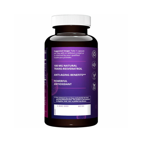 Viên Uống Resveratrol MRM Nutrition Chống Lão Hoá (Hộp 60 viên) - YoungFit