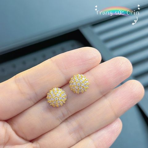 Bông tai nút tròn sang trọng ORIN ET7 623026