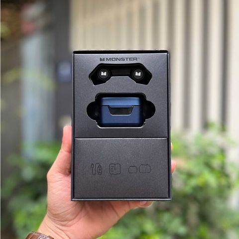 Tai nghe Bluetooth MONSTER XKT05 Thiết Kế Nhỏ Gọn Âm Thanh Sống Động Gaming Mode
