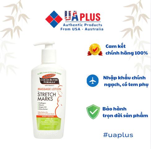 Lotion ngăn ngừa và hỗ trợ làm mờ rạn da cho mẹ bầu Palmer's 250ml 623329