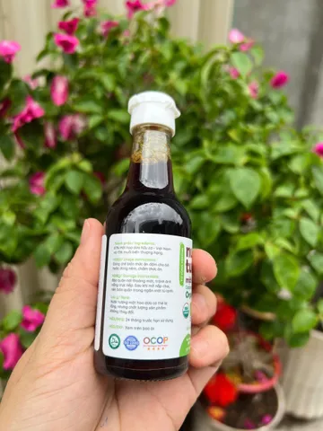 Nước tương mật hoa dừa organic Sokfarm cho bé 60ml