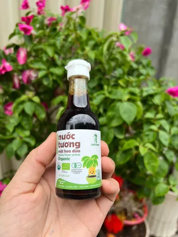 Nước tương mật hoa dừa organic Sokfarm cho bé 60ml 623376