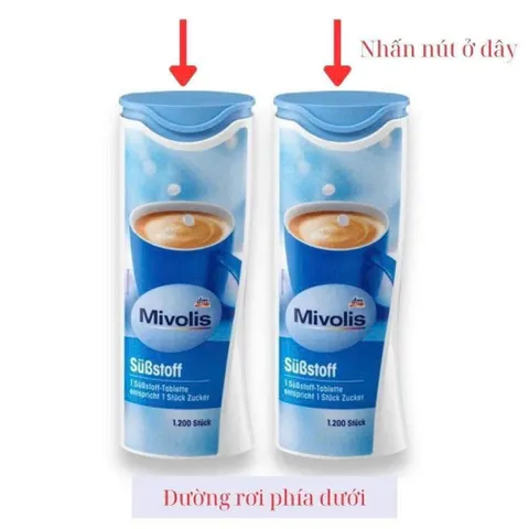 Đường Ăn Kiêng Mivolis Đức – Giảm calo, Ngọt nhẹ