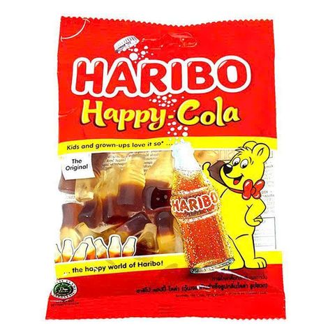 Kẹo Dẻo Haribo Happy Cola 250g – Vị Ngọt Ngào, Kẹo Cola Vui Nhộn, Thích Hợp Làm Quà Tặng Snack Cho Người Yêu Thích Kẹo